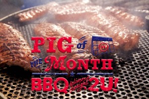 Pig of the Month BBQ Logo